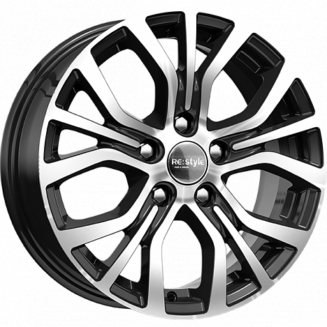 Литые диски 6.5x16 5/114,3 IFree КС736 Алмаз Черный 0