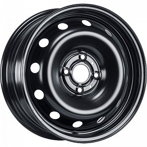 Штампованные диски 6x15 4/100 MAGNETTO WHEELS 15003 AM Черный ET48 DIA54,1 0
