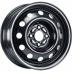 Штампованные диски 5.5x14 4/98 Magnetto Wheels 14003 AM Черный ET35 DIA58,5 0