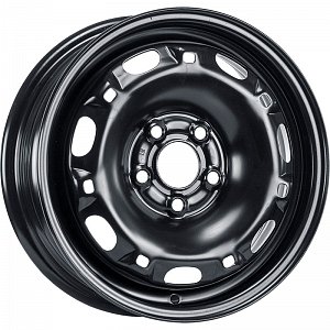 Штампованные диски 5x14 5/100 Magnetto Wheels 14016 AM Черный ET35 DIA57,1 0