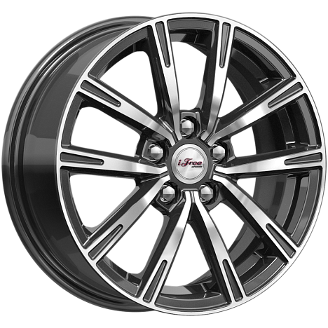 Литые диски 6.0x15 5/100 IFree Драйвер Блэк Джек 0