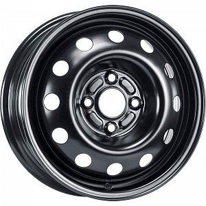 Штампованные диски 5.5x14 4/100 Magnetto Wheels 14013 AM Черный ET49 DIA56,5 0