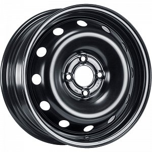 Штампованные диски 6x15 4/100 Magnetto Wheels 15001 AM Черный ET50 DIA60,1 0
